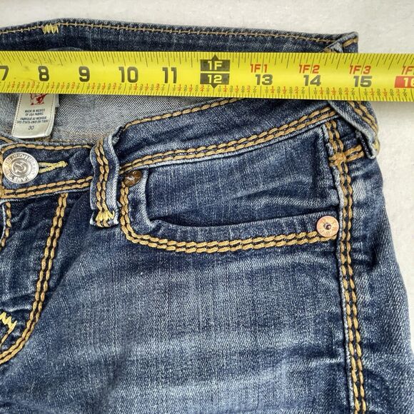 True Religion Women's Low Rise Skinny Jean Casual Y2K Western Biker-30 - Picture 5 of 12